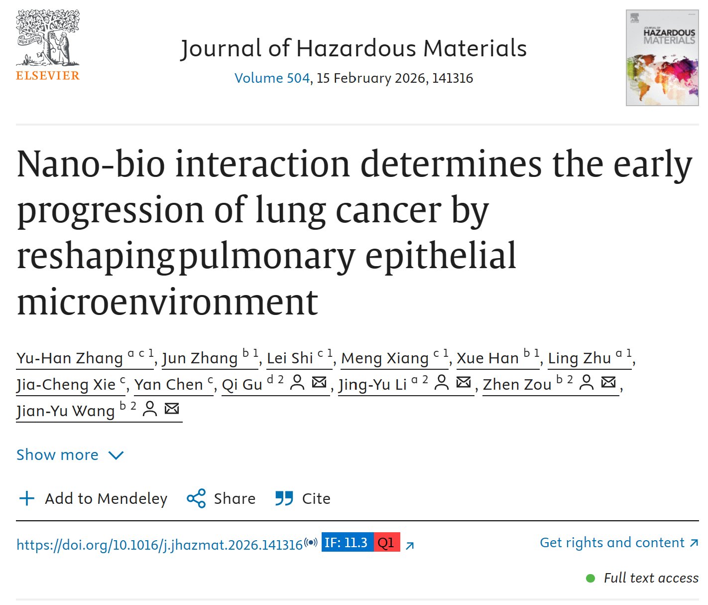 硅纳米颗粒抑制肺癌早期进展与转移的动物实验结果