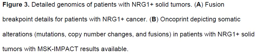 NRG1融合阳性胰腺癌患者的伴随基因突变图谱