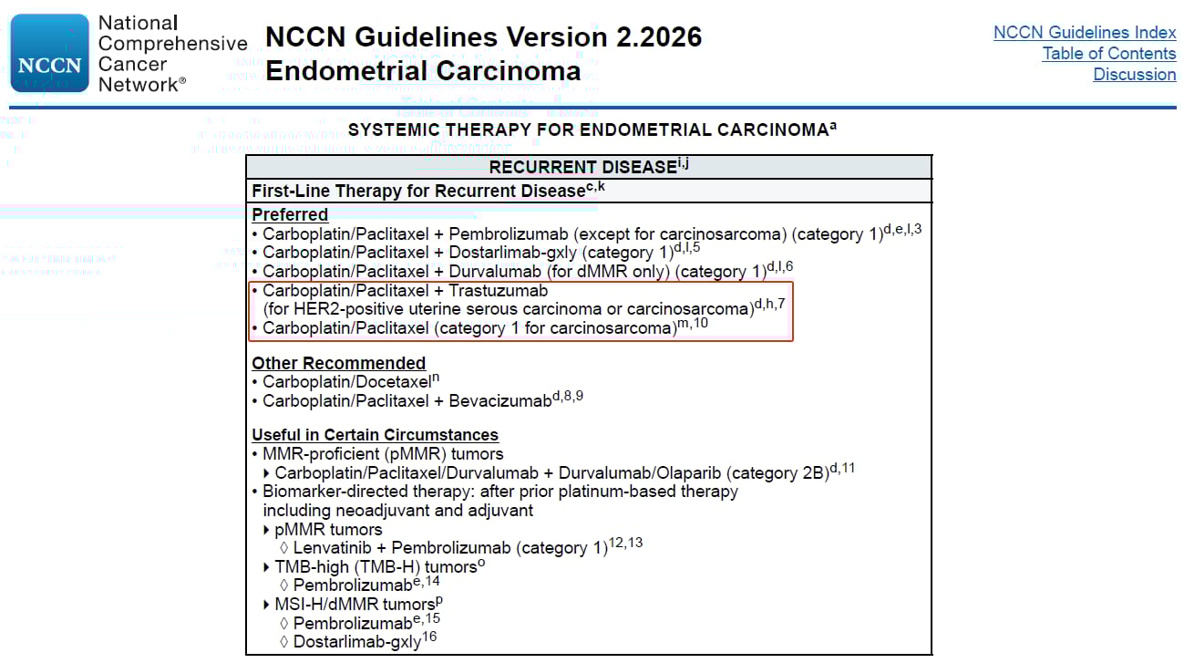 HER2阳性子宫内膜癌靶向用药策略