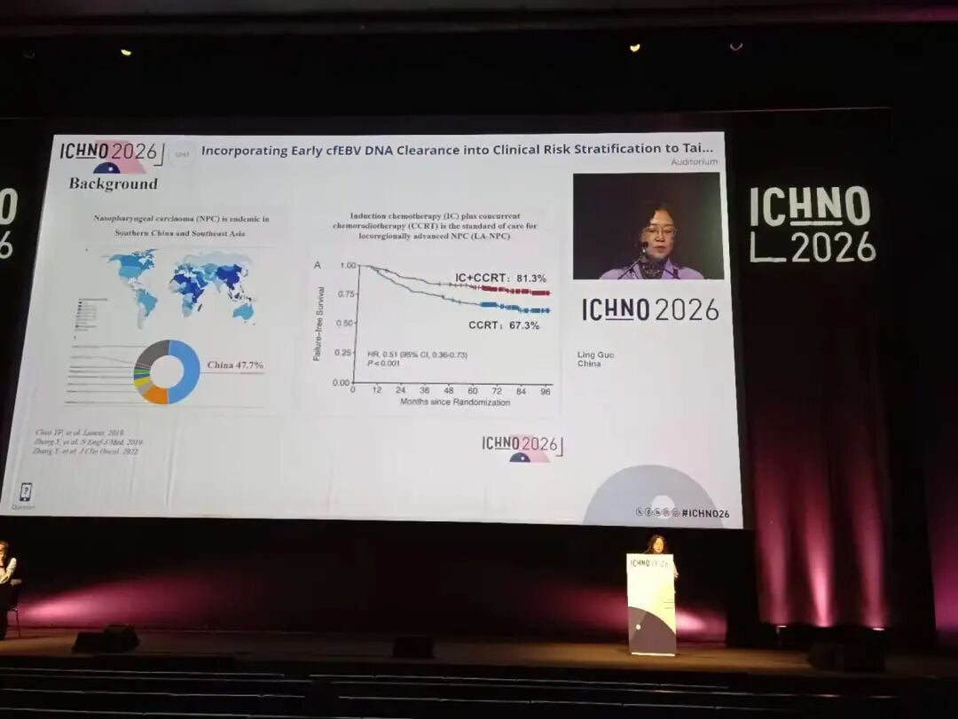 cfEBV DNA动态监测用于局部晚期鼻咽癌风险分层的学术报告