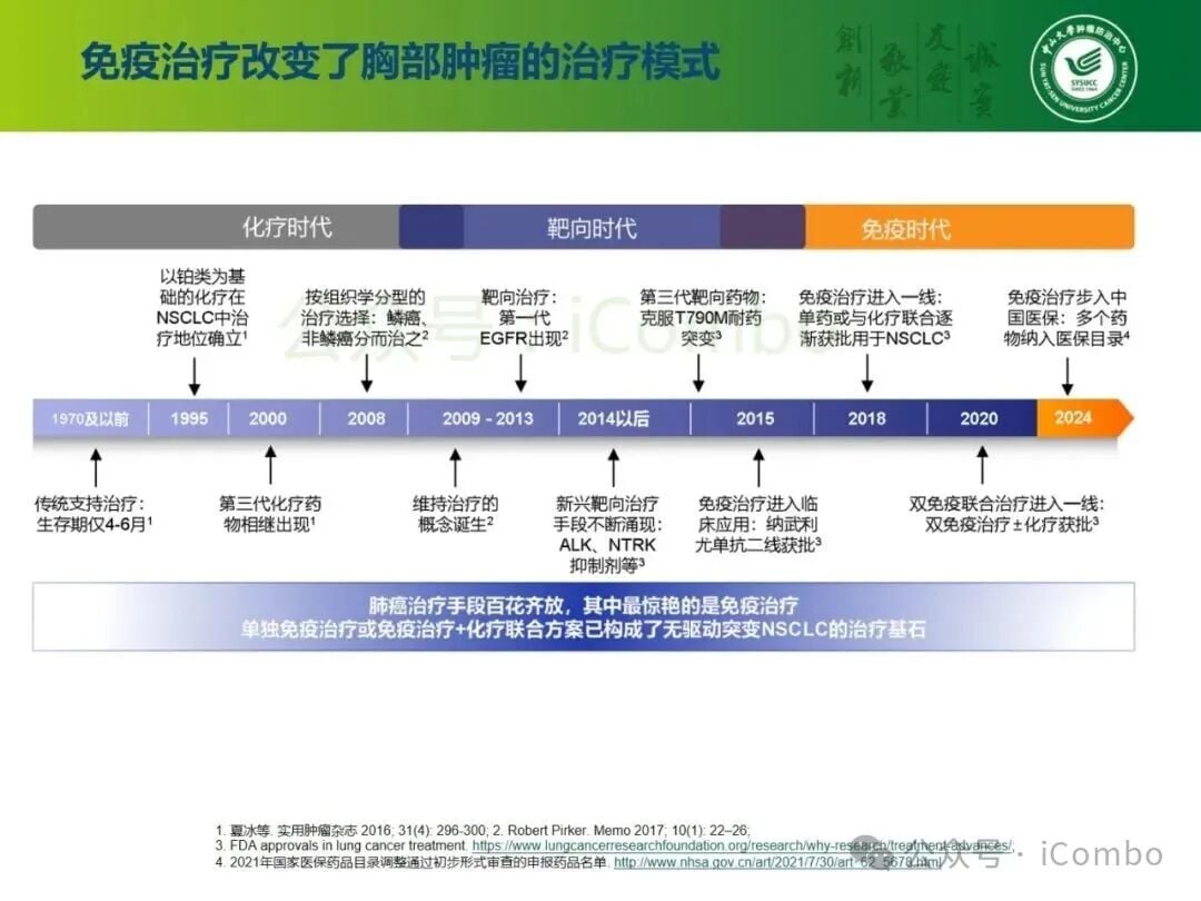 非小细胞肺癌免疫治疗再挑战现有临床证据层级与局限性图