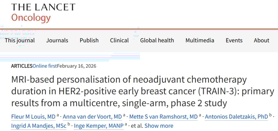 TRAIN-3研究中基于MRI的化疗降阶梯治疗路径图
