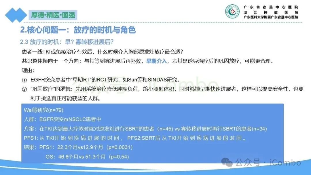 中央型病灶常规分割与外周型SBRT放射物理参数
