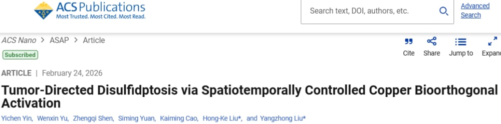 二硫化物死亡与铜死亡协同作用机制图