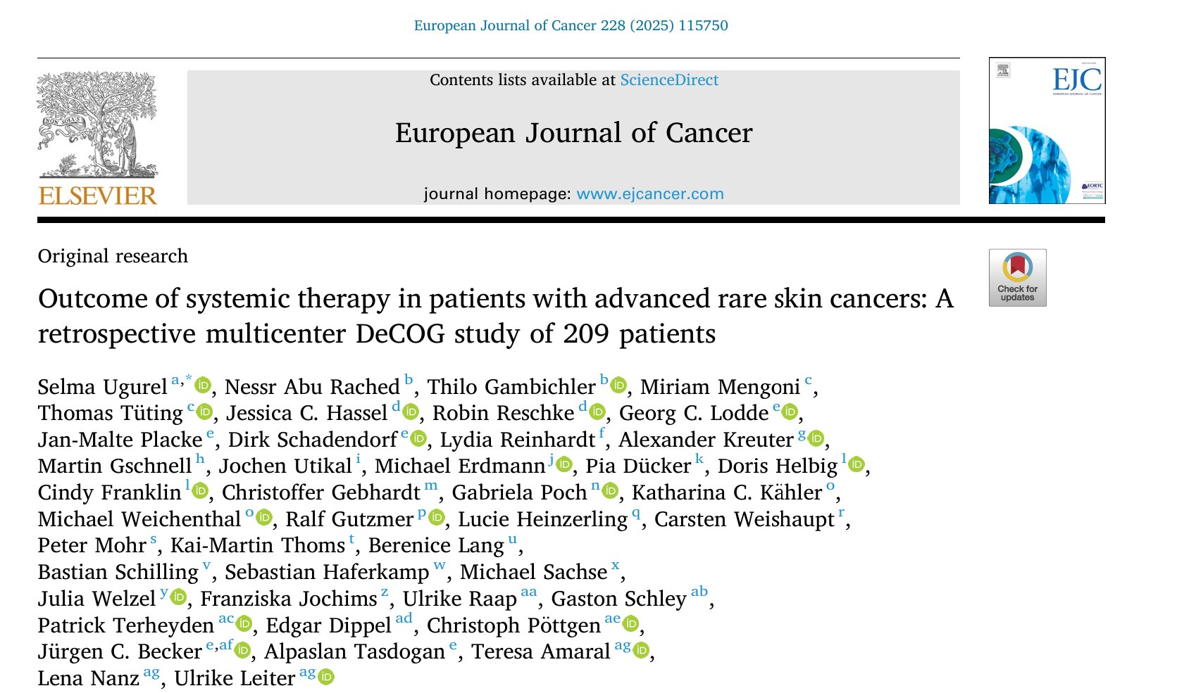 罕见皮肤癌治疗新进展:免疫检查点抑制剂在血管肉瘤中显奇效 1 1760419325601_6512445.png