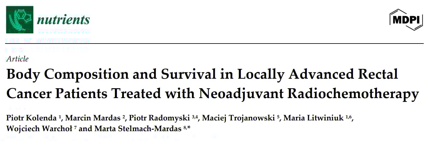 新发现:CT扫描揭示局部晚期直肠癌生存密码,脂肪指数成关键预后指标 1 1761057635087_92910.png