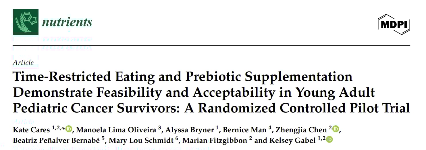 限时进食+益生元:儿童癌症幸存者体重管理与心代谢健康改善新策略 1 1761058320521_92910.png