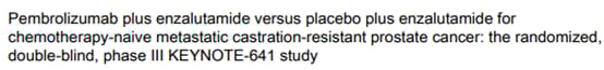 帕博利珠单抗联合恩杂鲁胺治疗转移性前列腺癌:III期临床研究结果深度解析 1 1747752540105_6145188.png