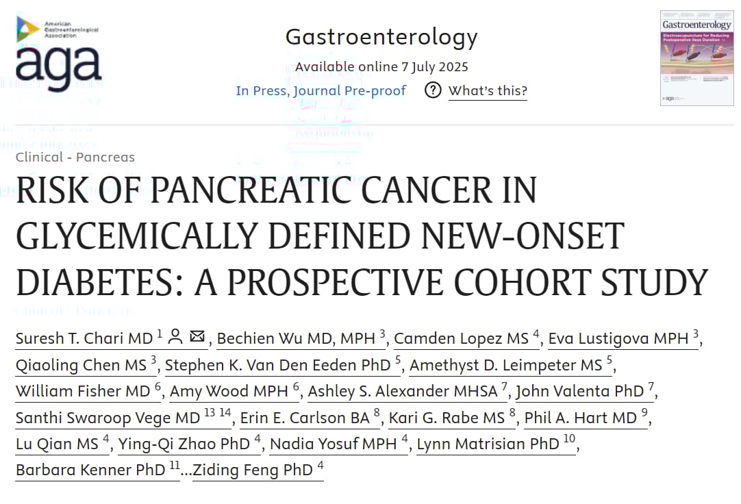 警惕!新发糖尿病或为胰腺癌预警,研究发现3年内风险显著升高 1 1752113864739_6512445.png