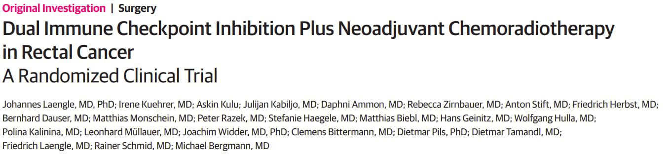 直肠癌新辅助治疗新进展:伊匹单抗与纳武利尤单抗联合放化疗临床试验解析 1 1756008456125_92910.png