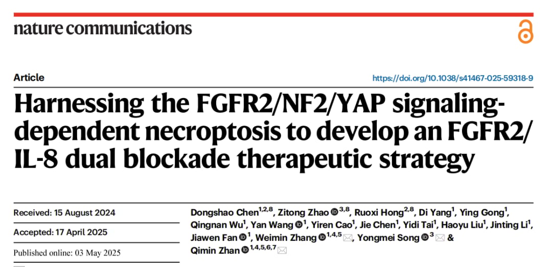 FGFR2抑制剂在食管鳞癌中的精准靶向治疗研究进展 1 图片
