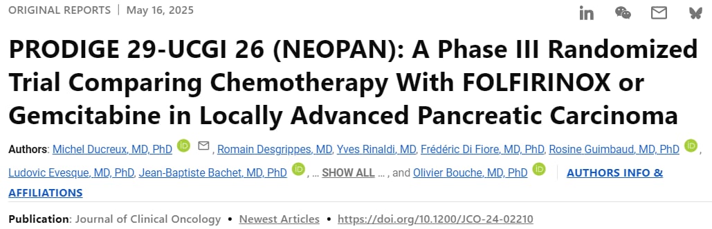 FOLFIRINOX方案:局部晚期胰腺癌治疗新突破,无进展生存期显著延长 1 图片