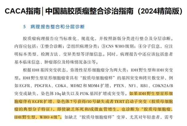 脑胶质瘤等中枢神经系统肿瘤治疗前,为何必须做基因检测? 6 图片
