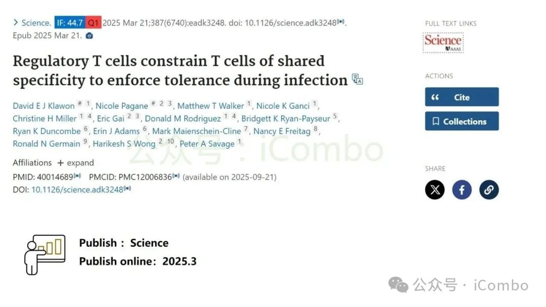 感染与自身免疫:调节性T细胞(Treg)如何守护机体平衡? 1 图片