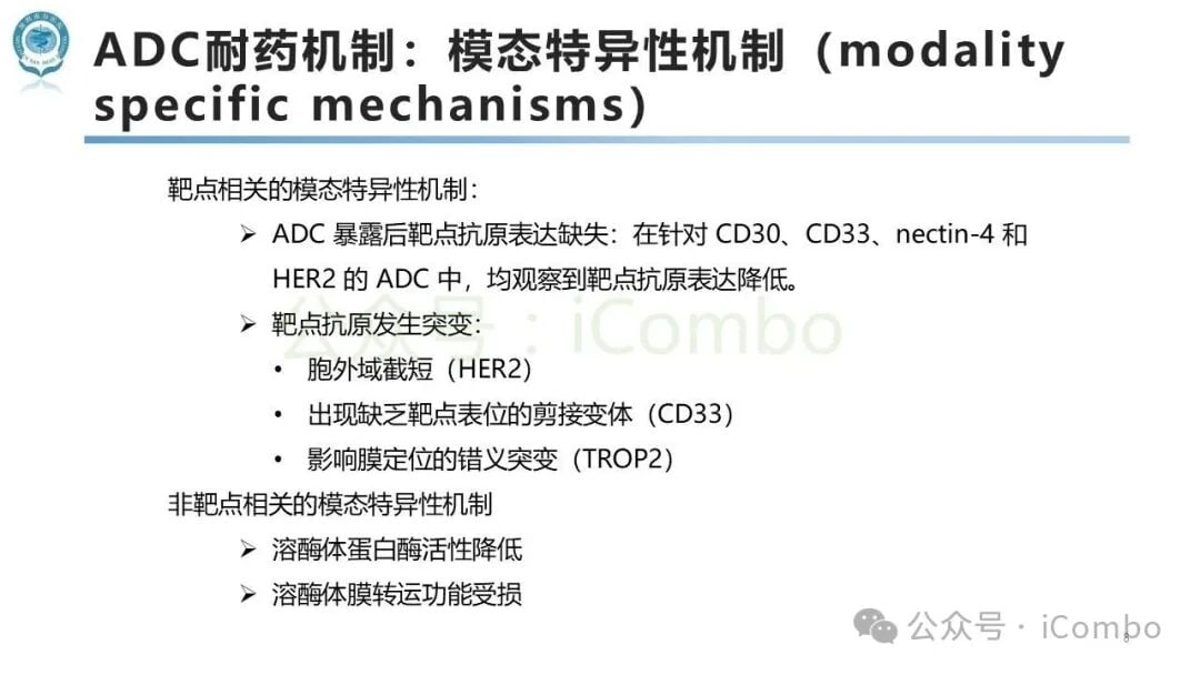 肿瘤细胞药物外排泵上调导致ADC耐药图解