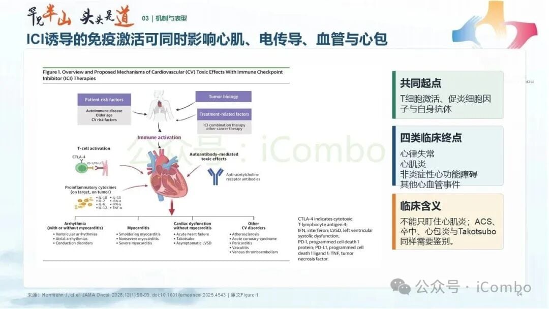 ICI相关心肌炎的诊断标准与分级流程