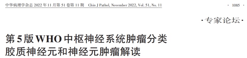 脑室外神经细胞瘤发生部位分布图