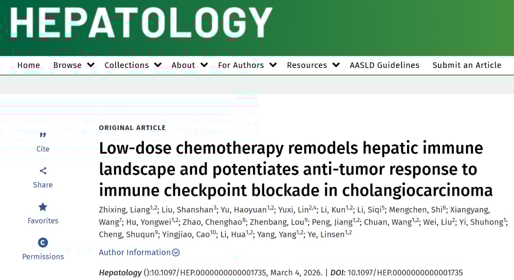 肝内胆管癌治疗突破!“低剂量”策略减毒增效,让免疫治疗更精准 1 低剂量化疗联合PD-L1抑制剂治疗肝内胆管癌的实验数据图