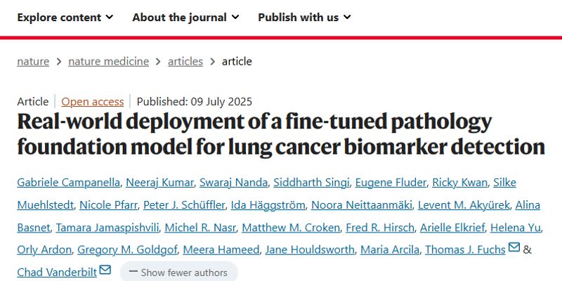 肺癌EGFR突变检测新突破：AI诊断44分钟出结果，TKI靶向治疗不再漫长等待