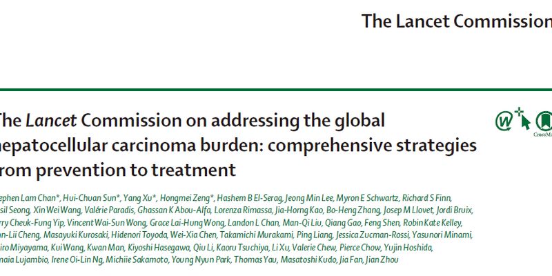 《柳叶刀》重磅报告:60%肝癌可被预防!中国专家领衔揭示全球肝癌防治策略