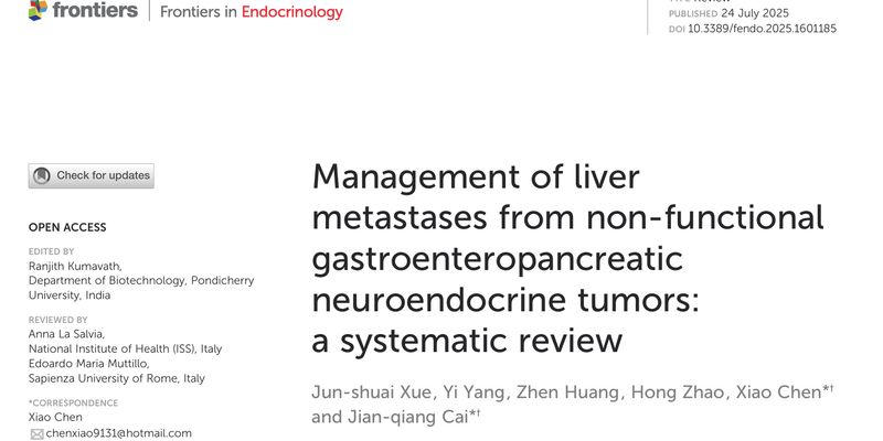 神经内分泌肿瘤肝转移怎么办？一文读懂手术、靶向药及最新治疗方案