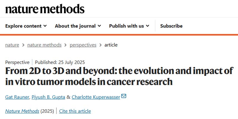 肿瘤模型进化史：从2D细胞到3D类器官，如何为癌症患者精准“试药”？