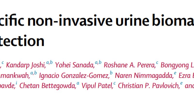 前列腺癌诊断新突破：无创尿液检测，精准识别早期病变，告别PSA盲区