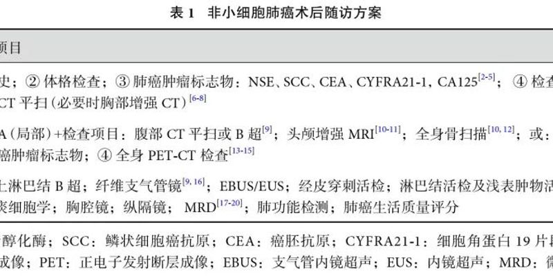 2025版非小细胞肺癌术后随访指南:EGFR/ALK靶向药患者如何科学复查?