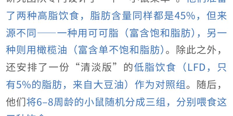 橄榄油是敌是友?新研究警示:高脂饮食或增加三阴性乳腺癌转移风险