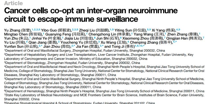 癌痛背后惊人真相:癌细胞竟利用痛觉神经逃避免疫,瑞美吉泮或成抗癌新策略