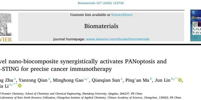 乳腺癌免疫治疗新突破:纳米生物材料激活“泛凋亡”,精准消灭肿瘤!