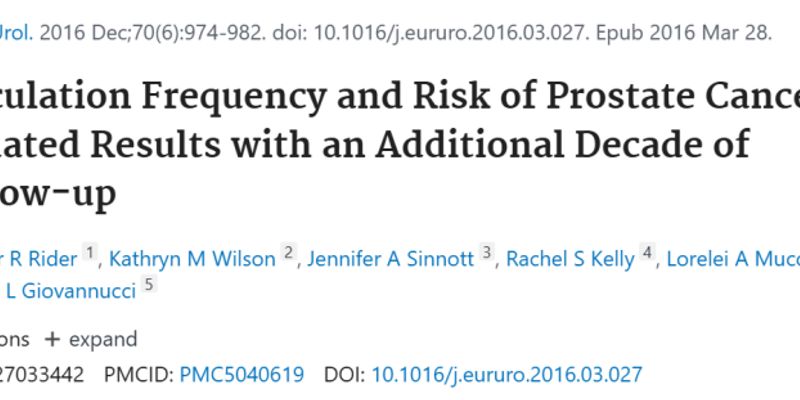哈佛研究颠覆认知：规律性生活竟能将前列腺癌风险降低32%？