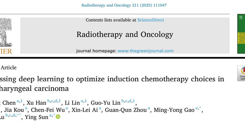 告别化疗“试错”：AI精准指导鼻咽癌诱导化疗方案选择，提升生存率