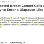 化疗后乳腺癌细胞“装死”之谜揭开：WNT通路是关键，联合治疗或成新希望