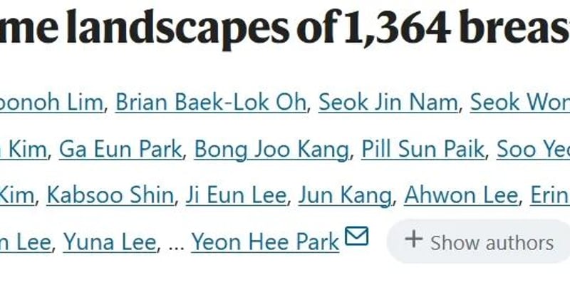 乳腺癌全基因组测序新突破：揭示驱动基因、突变特征与精准治疗新方向