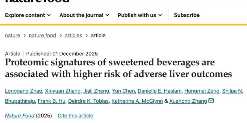 这种“水”不仅伤肝还促癌，很多人天天喝！最高飙升487%，深度解析甜饮料的健康陷阱与科学护肝方案