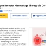 实体瘤治疗新突破：科学家“体内制造”CAR巨噬细胞，无需体外培养！