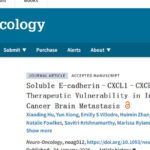 攻克乳腺癌脑转移新希望！血液’密码’sEcad揭示，CXCR2抑制剂或成新武器