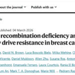 胚系BRCA2突变乳腺癌易耐药？Nature最新：选对首发药物是关键