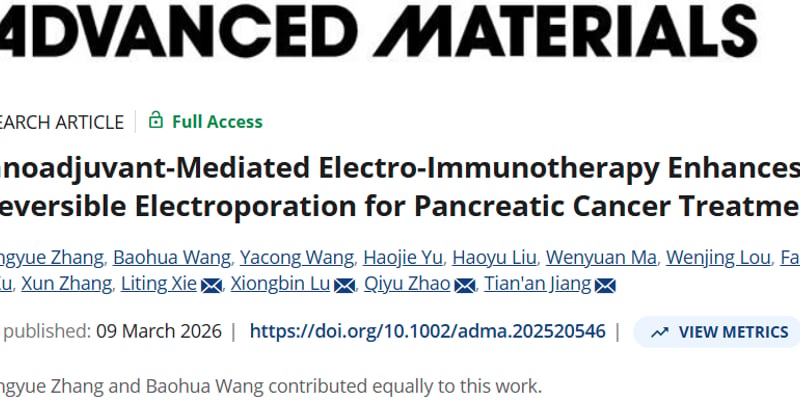 胰腺导管腺癌PDAC：IRE电穿孔联合CpG纳米佐剂的治疗逻辑与前景