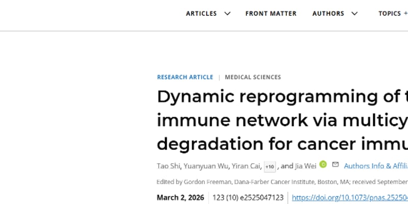 【重磅突破】免疫治疗耐药有新解？RECYC平台有望循环清除PD-L1，重塑肿瘤免疫网络！