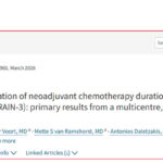 HER2阳性乳腺癌新辅助治疗要做满9周期吗？TRAIN-3提示：MRI早期应答者或可缩短化疗