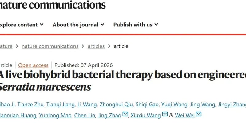 细菌疗法治疗结肠癌和黑色素瘤：光热免疫新平台效果与安全性解析