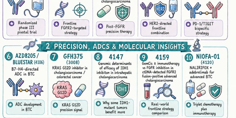 胆道癌晚期难治？ASCO 2026前沿靶向与免疫新药破局，延长生存期方案速递