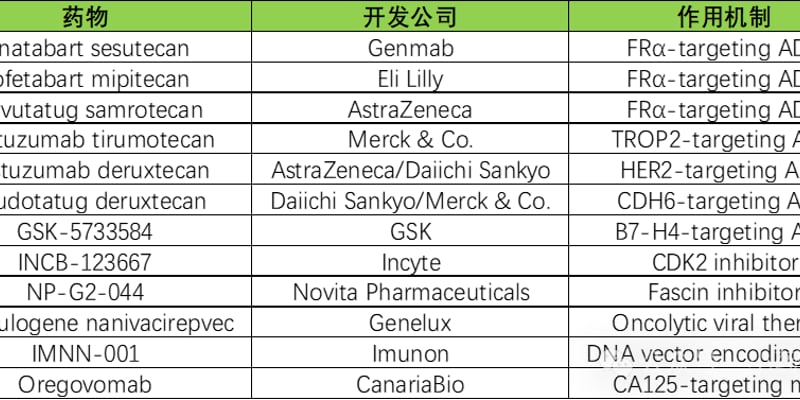 卵巢癌复发耐药怎么办？盘点前沿PARP抑制剂与ADC药物，打破治疗生存瓶颈