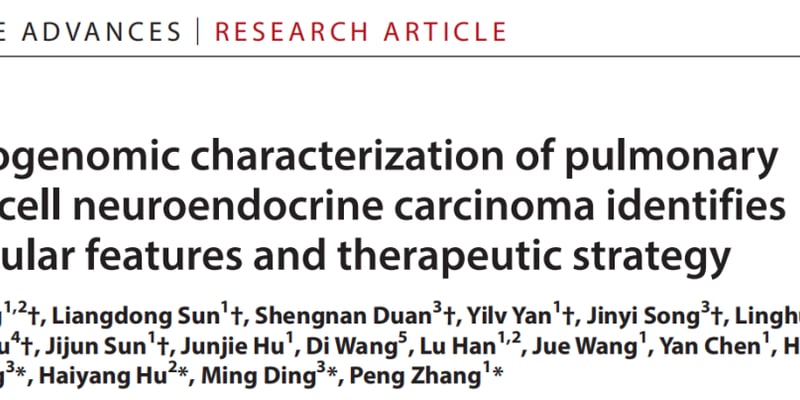 肺大细胞神经内分泌癌难治易转移怎么办？前沿分子分型与新药靶点全解析