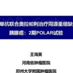 奥拉帕利联合帕博利珠单抗治疗HRD转移性胰腺癌：POLAR研究破局晚期维持治疗新策略